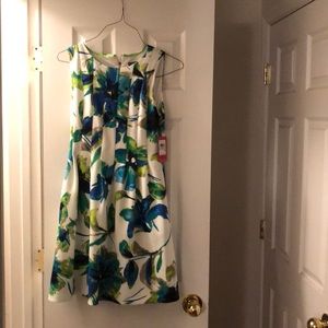 Floral Vince Camuto skater dress.